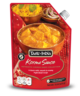 Taste of India Korma Sauce 15.8 oz