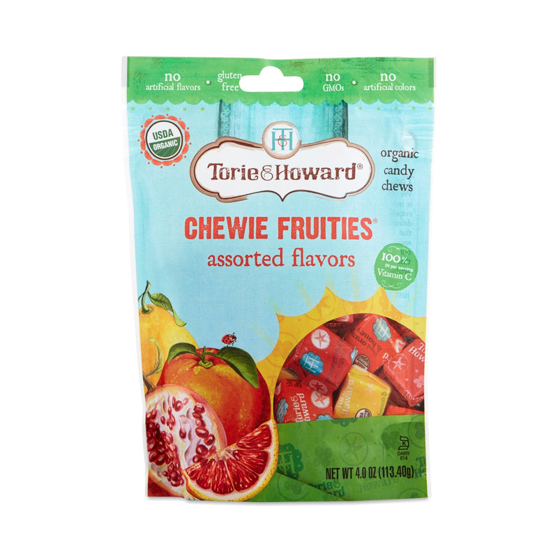 Torie and Howard Chewie Fruities Assorted Flavors 4 oz