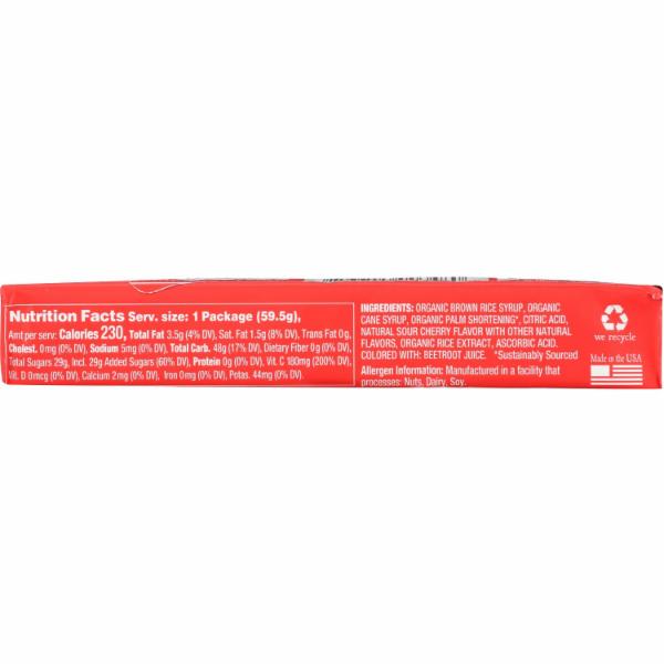Torie and Howard Chewie Fruities Stick Packs Sour Cherry 2.1 oz