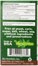 Bio Nutrition Moringa 5,000 mg Super Food 90 Veg Capsules