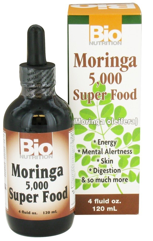 Bio Nutrition Moringa 5000 Super Food Liquid 4 fl oz
