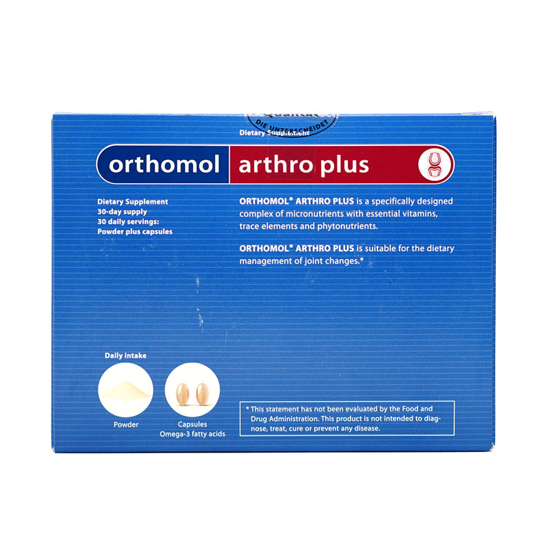 Orthomol Arthro Plus (powder, capsules) 30 Days supply