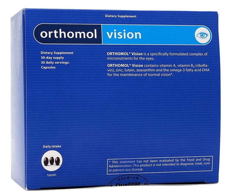 Orthomol Vision 30 Capsules (30 Day Supply)