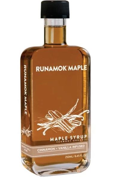 Runamok Maple Organic Maple Syrup Cinnamon + Vanilla Infused 8.45 fl oz