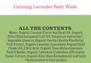 Earth Mama Calming Lavender Baby Wash 5.3 fl oz