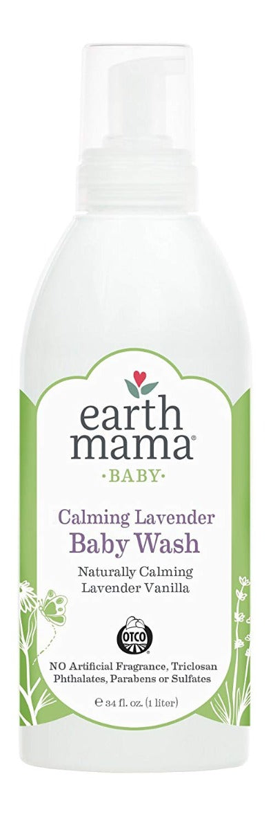 Earth Mama Calming Lavender Body Wash 34 fl oz