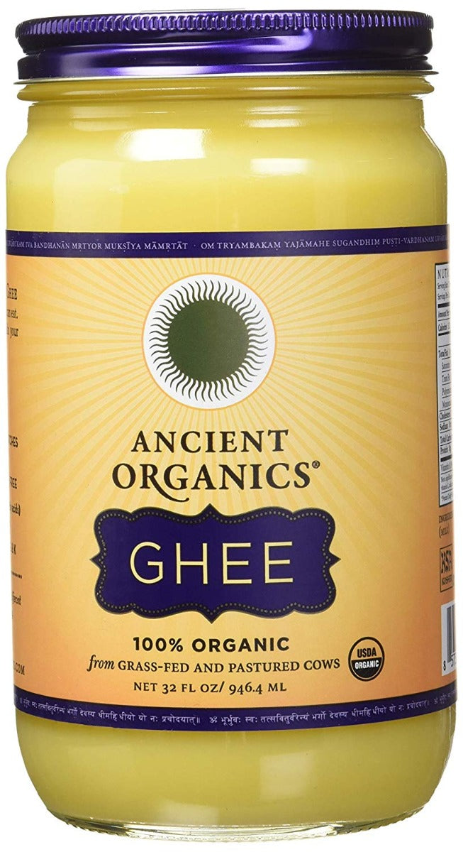 Ancient Organics 100% Organic GHEE 32 fl oz