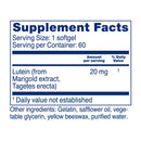 Dr's Hope Lutein 20 mg 60 Softgels