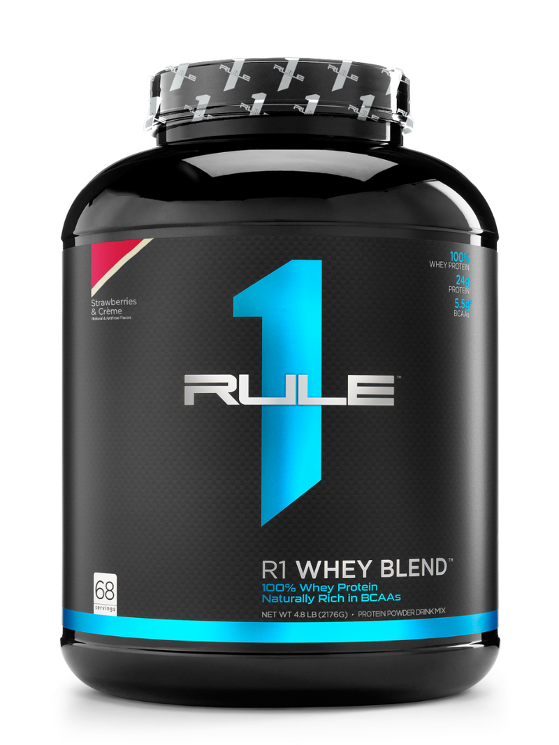 Rule One R1 Whey Blend Strawberries & Creme 4.8 lb