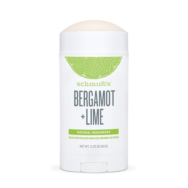 Schmidt's Natural Deodorant Natural Deodorant Bergamot + Lime 3.25 oz