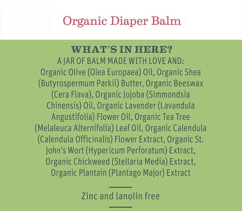 Earth Mama Baby Organic Diaper Balm 2 fl oz