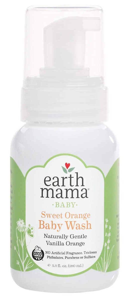 Earth Mama Sweet Orange Baby Wash 5.3 fl oz