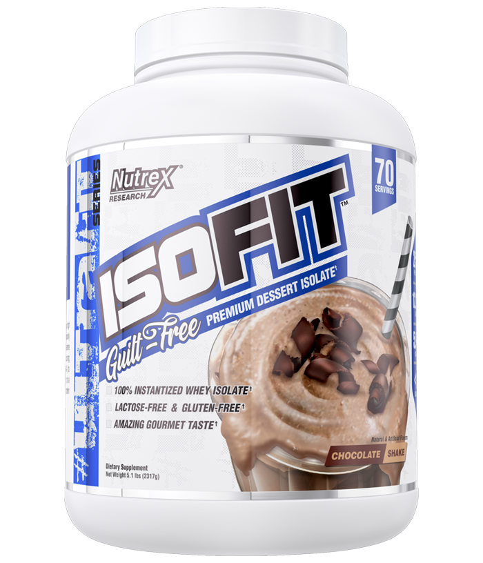 Nutrex Research ISOFIT Dessert Isolate Chocolate Shake 5.1 lb