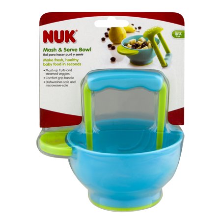 NUK Mash and Serve Bowl for Making Homemade Baby Food BPA-Free 1 Product