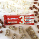 Oatmega Grass Fed Whey Bars Box Vanilla Almond Crisp 12 Bars