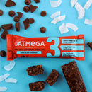 Oatmega Grass Fed Whey Bars Box Chocolate Coconut Crisp 12 Bars