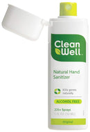 Clean Well Natural Hand Sanitizer Alcohol Free Original 1 fl oz