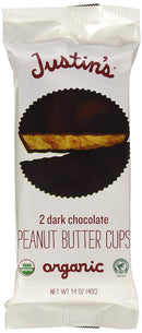 Justin's Penut Butter Cups Dark Chocolate 1.4 oz