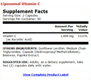 Dr. Mercola Liposomal Vitamin C 1,000 mg 180 Capsules